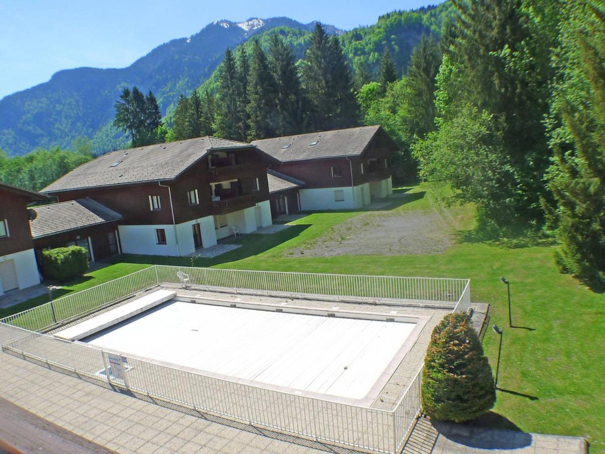 Studio Mansarde Avec Balcon, Piscine Et Parking Souterrain A Samoens - Fr-1-629-92 Exteriér fotografie