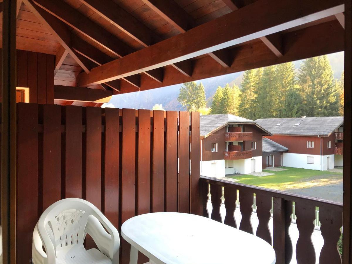 Studio Mansarde Avec Balcon, Piscine Et Parking Souterrain A Samoens - Fr-1-629-92 Exteriér fotografie